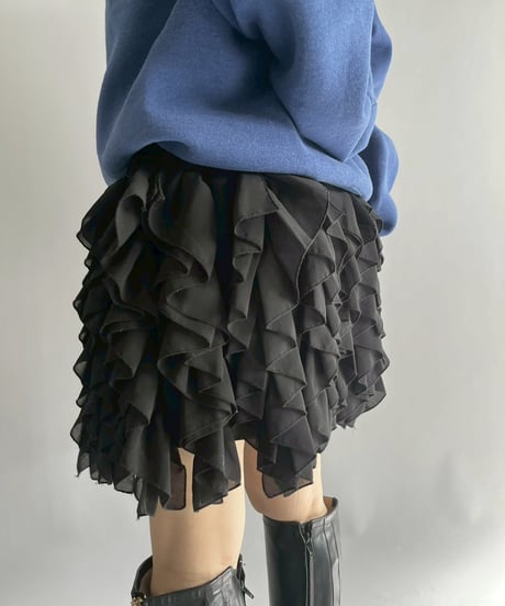 【USED】 DKNY JEANS Frill Skirt / 251108-010