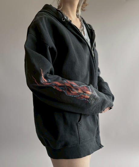 【USED】 08's HARLEY-DAVIDSON Zip Parka / 260418-044