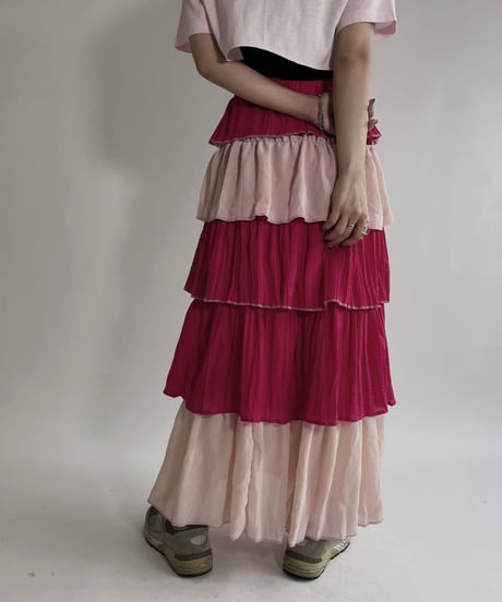 【RE;CIRCLE】 RE Indian Cotton Skirt / 220503-017