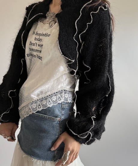【RE;CIRCLE】 RE Mellow Knit Cardigan/241226-010