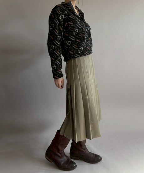 【USED】 modissa pleats Skirt / 260214-009