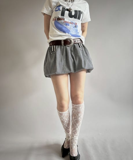 【USED】 RESIZED Made in USA 95's Fruit of the Loom 5k RUN T-Shirt / 250802-005