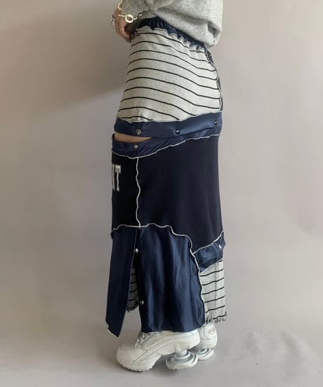 【RE;CIRCLE】 RE Mellow Convertible Skirt /  241121-004