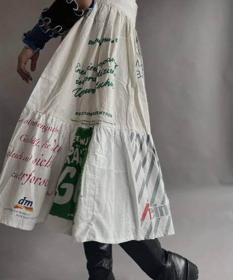 【RE;CIRCLE】RE Eco-Friendly Bag Camisole Middle One-piece / 230327-007