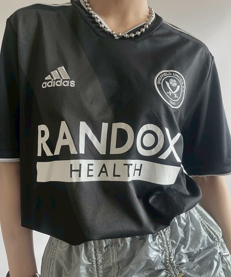 【USED】21~22's adidas SHEFFIELD Soccer Shirt / 250712-009