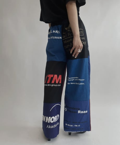 【RE;CIRCLE】 RE Eco-Friendly Bag Pants Navy Blue / 220804-015