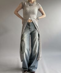 【USED】 Openwork Knit One-Piece / 260613-017