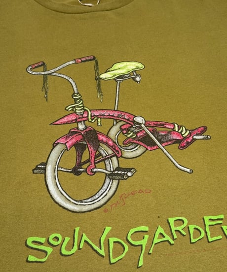 【USED】 Made in USA 90's Anvil SOUND GARDEN T-Shirt /250621-049