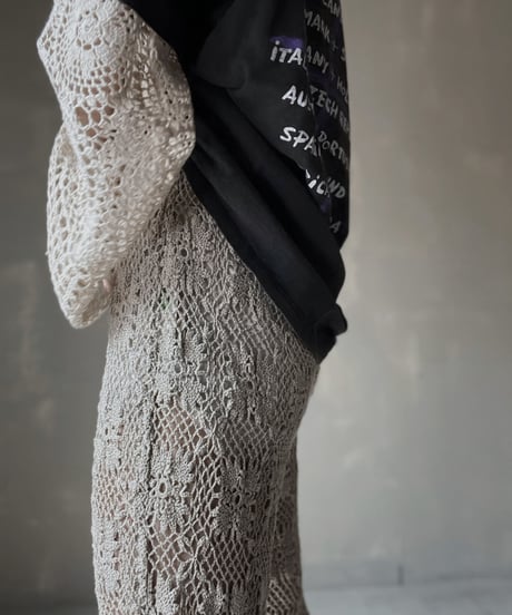 【RE;CIRCLE】 RE Crochet Tiered Pants④/20220317-009