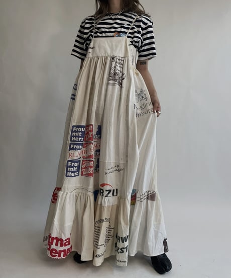 【RE;CIRCLE】 RE Eco-Friendly Bag Camisole One-piece / 220707-013