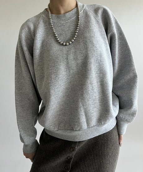 【USED】 Fruit of the Loom Blank Raglan Sweat /250220-002