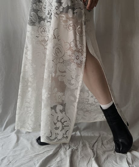 【RE;CIRCLE】 RE Front Open Lace One-piece/210714-014