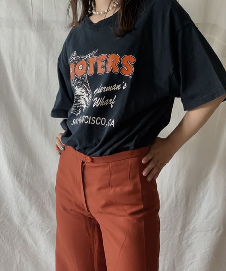 【USED】S/S T-shirt HOOTERS /210602-024