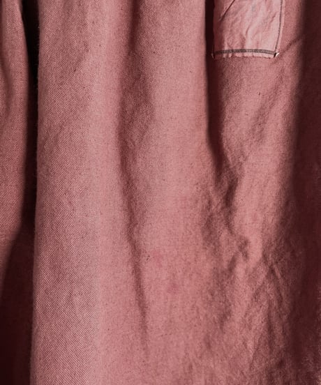 【RE;CIRCLE】RE Dyed French Mattress Cover One-piece -Santa Fe Pink- / 220512-013