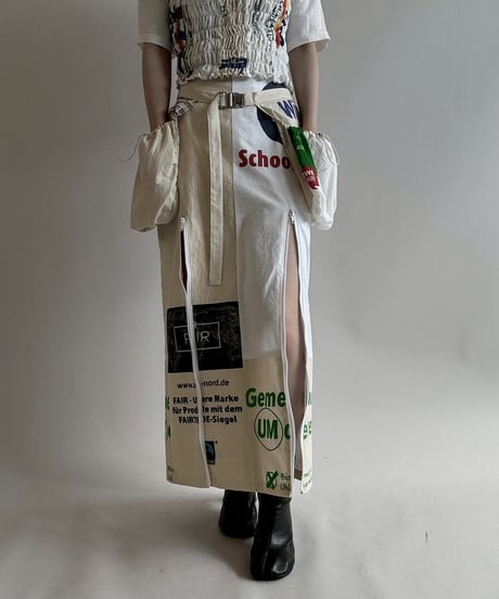 【RE;CIRCLE】RE Eco-Friendly Bag Belt Bag Skirt  / 250626-014