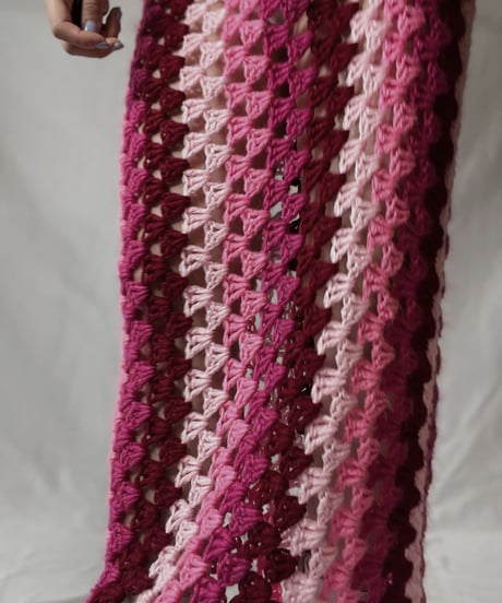 【RE;CIRCLE】 RE Granny Knit Long Skirt⑩/211014-030