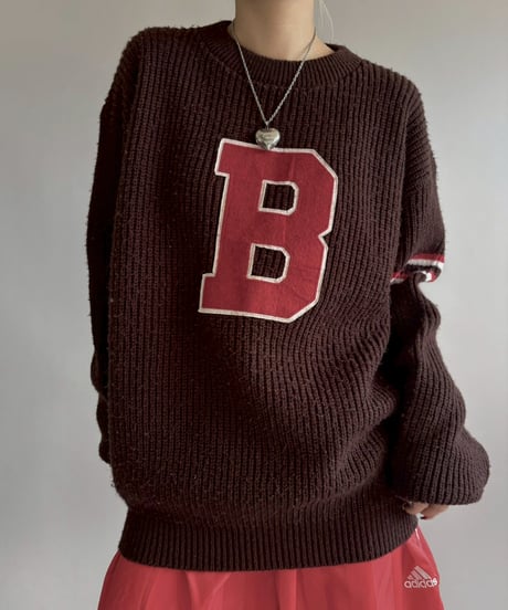 【USED】 Lettered Knit / 260117-001