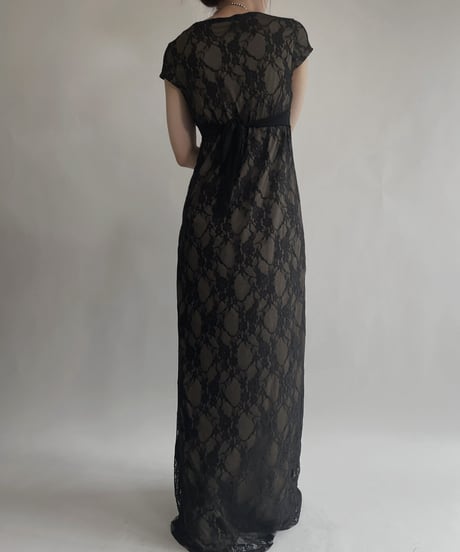 【USED】 Anna Field Sleeveless Lace One-piece / 220709-022