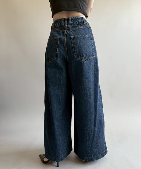 【USED】 adidas IVY PARK Design Wide Denim Pants /250510-068