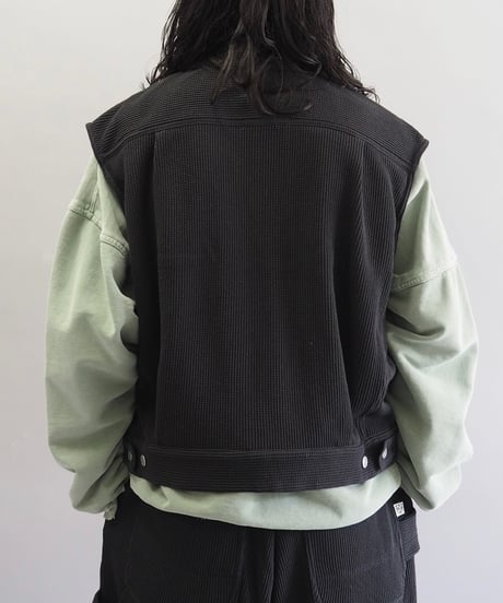 【COSMOS TEXAS】24ss Second Vest Black / 240311-017