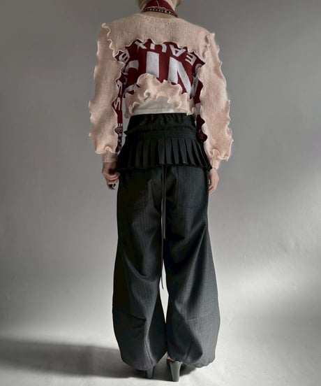 【RE;CIRCLE】 RE Mellow Knit Top + Tie / 260122-007