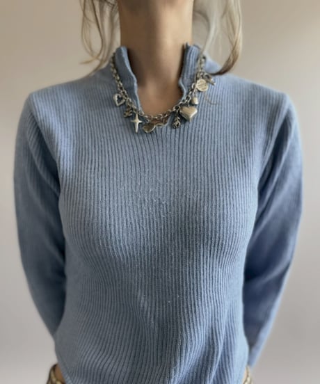 【RE;CIRCLE】 RE Rib Knit Leotard Top / 260416-006