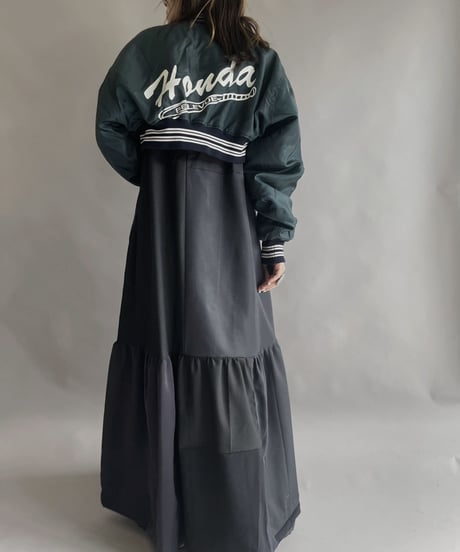 【RE;CIRCLE】 RE Nylon Short Jacket Navy / 230309-004