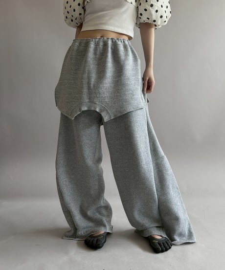 【RE;CIRCLE】 RE Sweat Pants Deformed / 260404-004