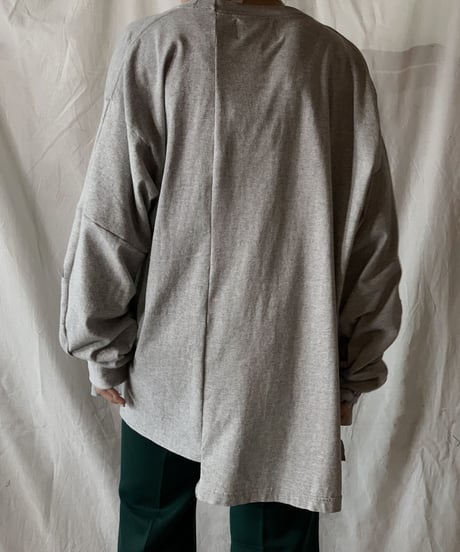 【RE;CIRCLE】 RE Patchwork L/S T-shirt①/210414-024