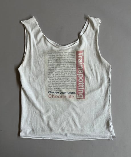 【USED】 Cut Off Tank Top /240720-029