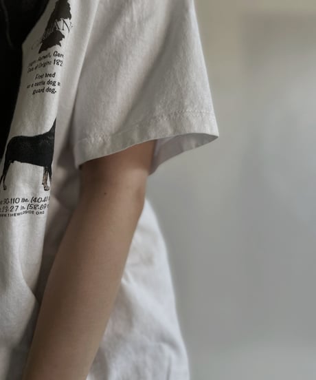 【USED】 Short Sleeved Dog T-shirt / 220611-014