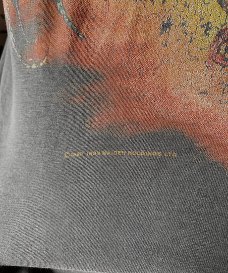 【USED】  S/S T-shirt IRON MEDEN①/210825-007