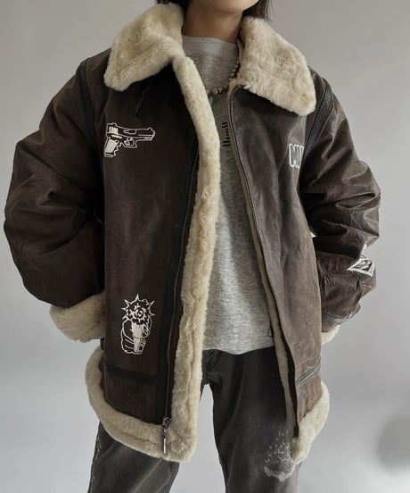 【Mashup Products】  Mouton Jacket/  240217-017