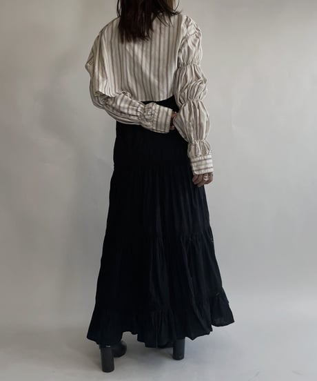 【RE;CIRCLE】 RE Puff Sleeved Shirt / 220630-007