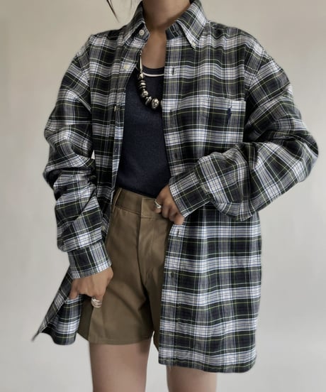 【USED】 Polo Ralph Lauren Checked Shirt / 220820-017