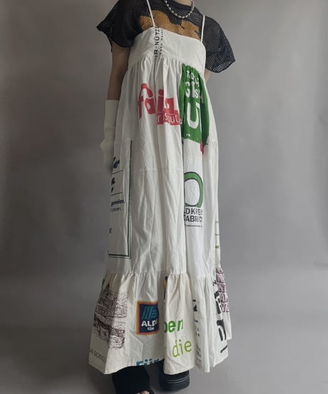【RE;CIRCLE】RE Eco-Friendly Bag Camisole Long One-piece / 230427-028