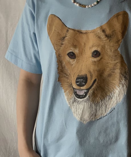 【USED】S/S T-shirt DOG③ /210604-007