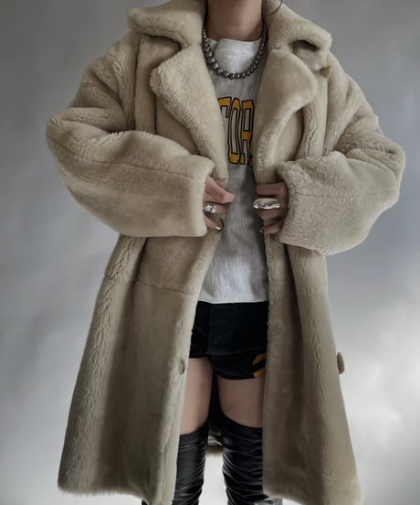【USED】 Fur Coat Made in France / 240101-034