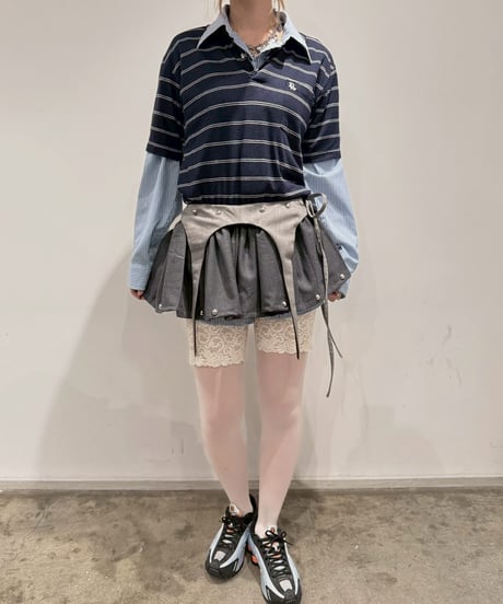 【RE;CIRCLE】 RE Suit Skirt/ 260219-021