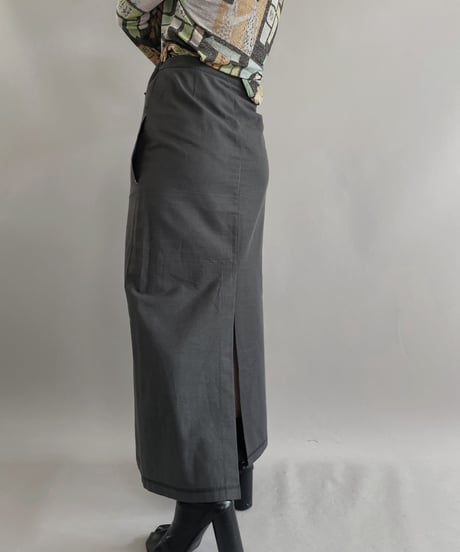 【USED】 SCANLAN THEDORE Long Skirt /231021-014