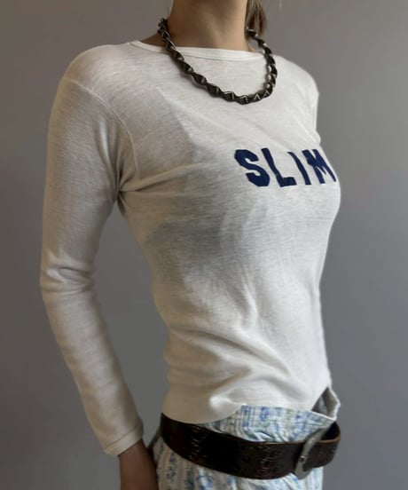 【USED】 Made in USA SLIM L/S T-Shirt / 260523-001