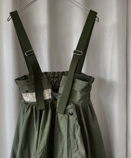 【2026SS最終 / RE;CIRCLE】 RE U.S Military Rebuild 2way One-piece(Khaki)/ ARMY-01