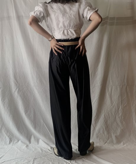 【USED】 See-through Tyrol Top /210604-011