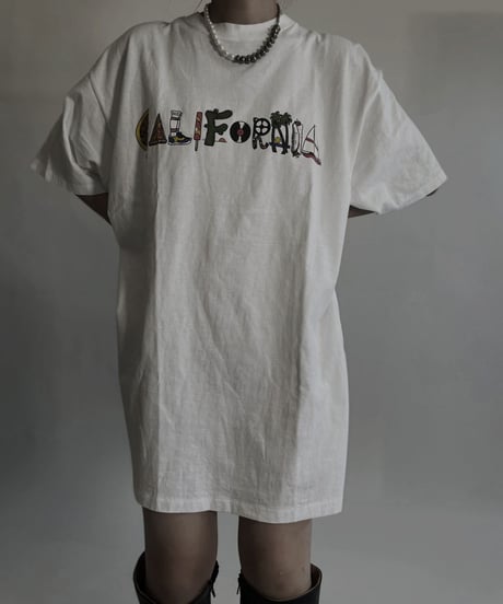 【USED】 Short Sleeved T-shirt "California" /220716-005