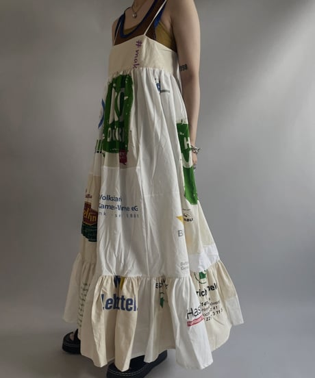 【RE;CIRCLE】RE Eco-Friendly Bag Camisole Long One-piece / 230727-023