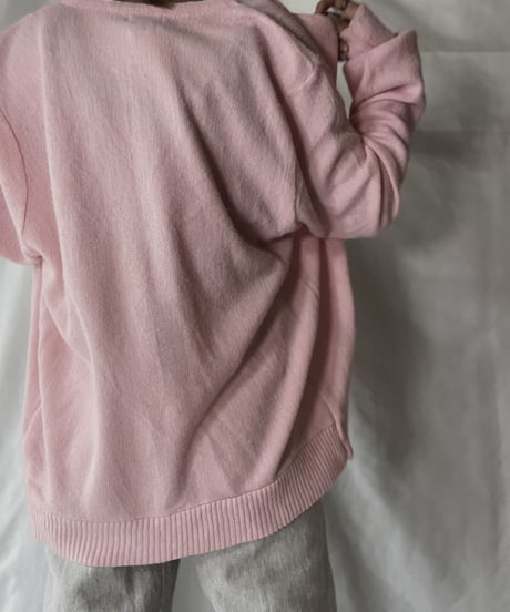【USED】   LACOSTE Knit Cardigan③/210930-023
