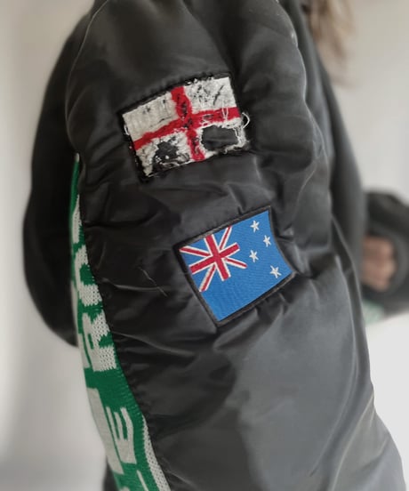 【RE;CIRCLE】 RE Short Soccer Muffler MA-1 / 230126-015