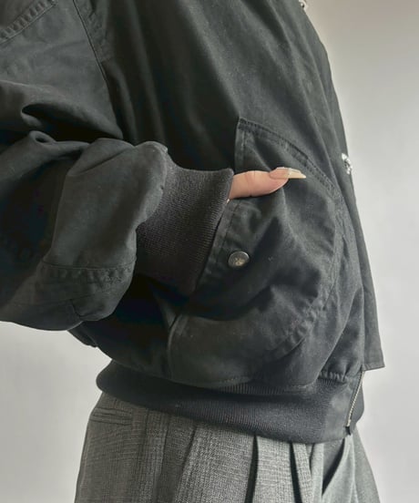 【RE;CIRCLE】RE U.S Military Rebuild Hooded Fireman Jacket Black / 260226-018