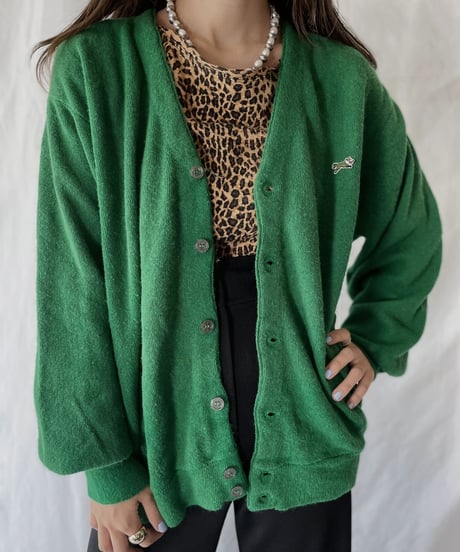 【USED】   THE FOX Acrylic Knit Cardigan/211007-001