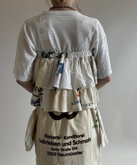 【RE;CIRCLE】 Re Eco Bag Maki Skirt /  250626-015